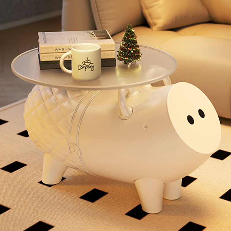 小猪创意沙发边几茶几小户型