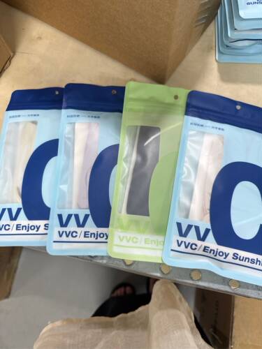 244VVc号防晒全指短手套