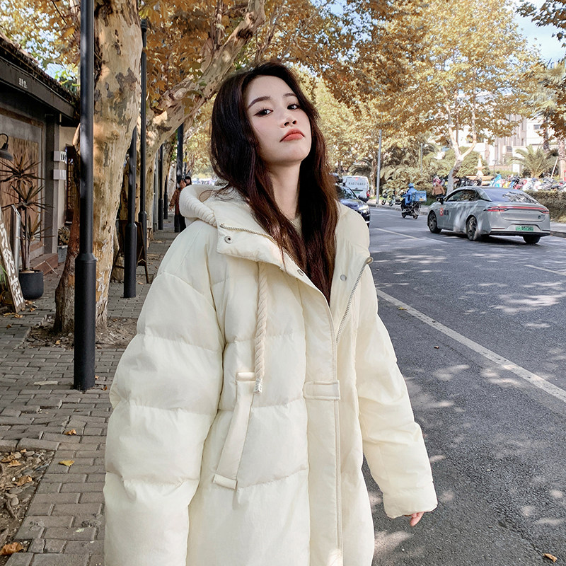 新品  90绒百搭显瘦中长款羽绒服2C211-9851-P325控478图片