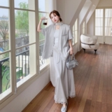 新品新款蕾丝花边西装上衣+半身裙套装C211-870-P165控238，女装套装/套裙，2C211