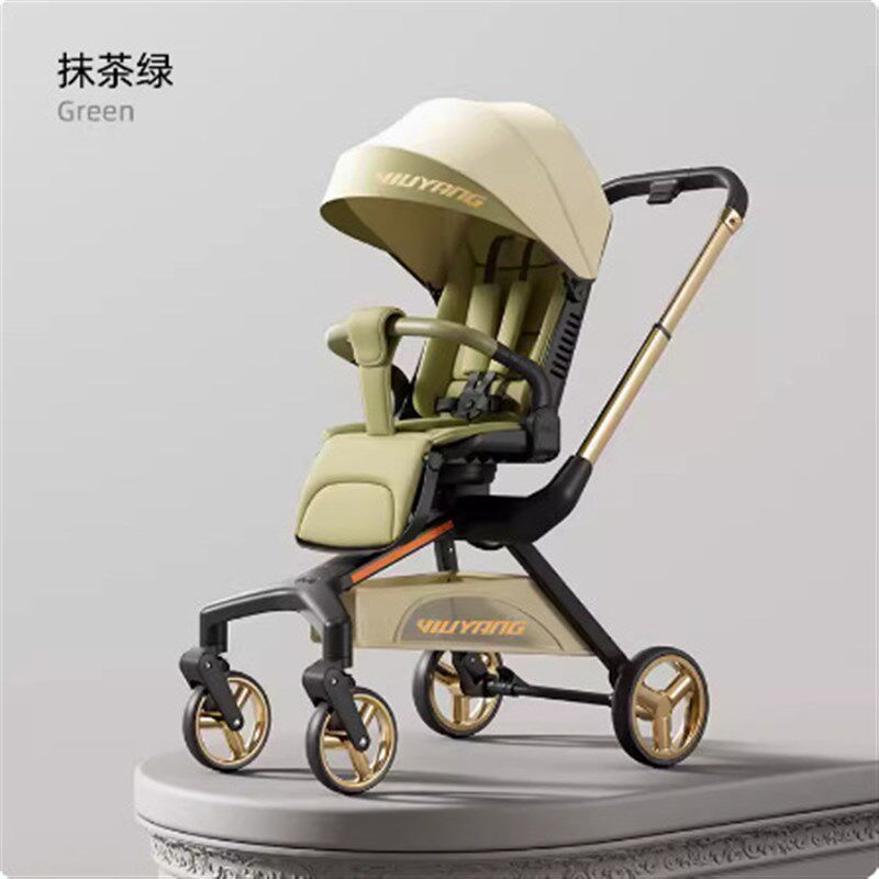 速发高景观溜娃器神可坐可躺轻便可折叠双婴遛娃向儿手推车儿童宝