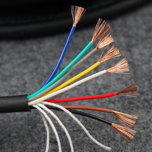 速发8方平芯蔽屏线