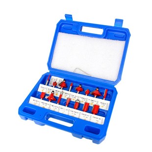 Shak Bit 现货Router Wood 15pcs Tipped Carbide Ich Set
