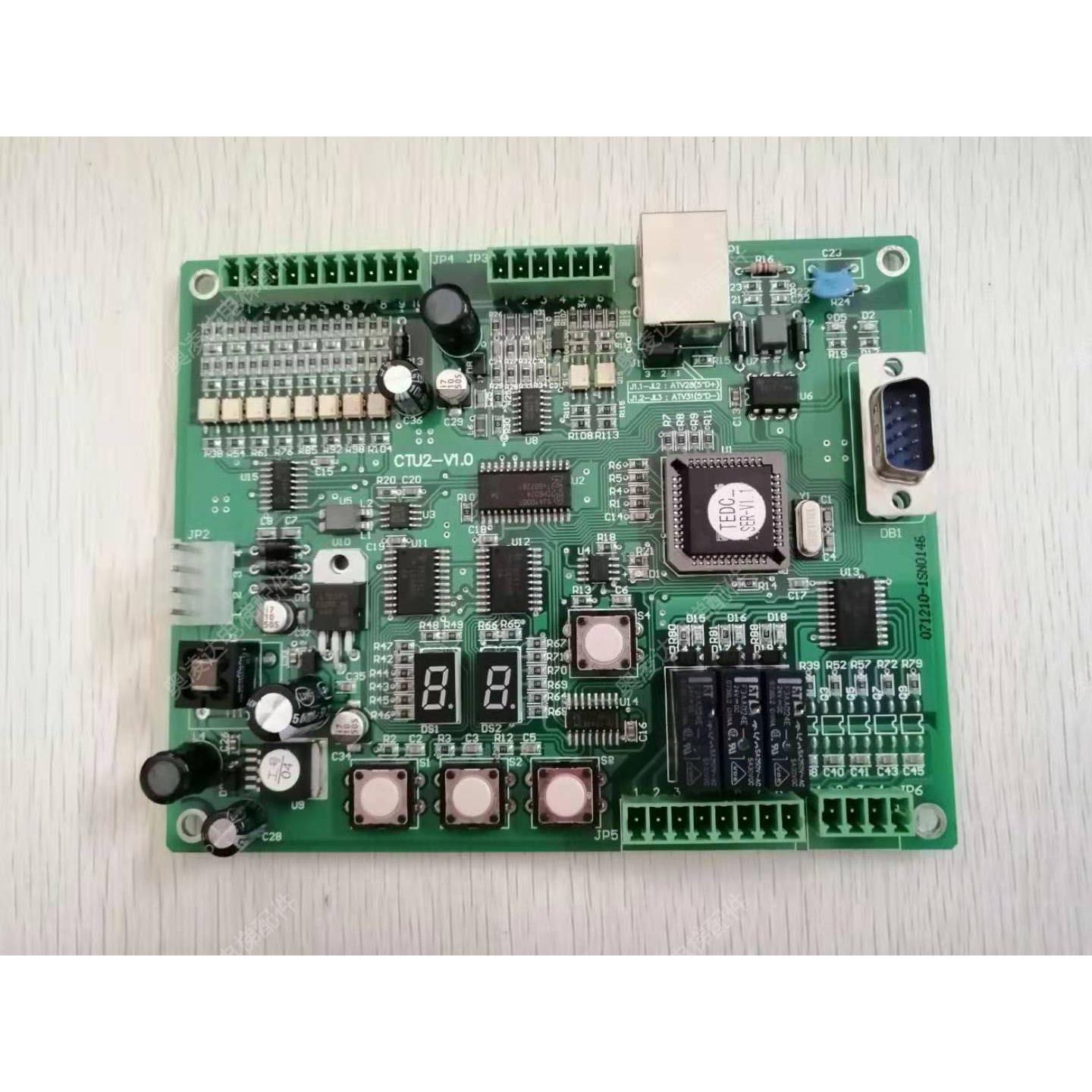 电梯配件 蒂森电梯K100门机板CTU2蒂森CTU2-V1.0门机板原装现货