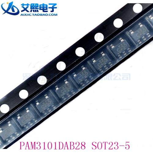 PAM3101DAB280 PAM3101DAB285 SOT23-5贴片 DIODES原装