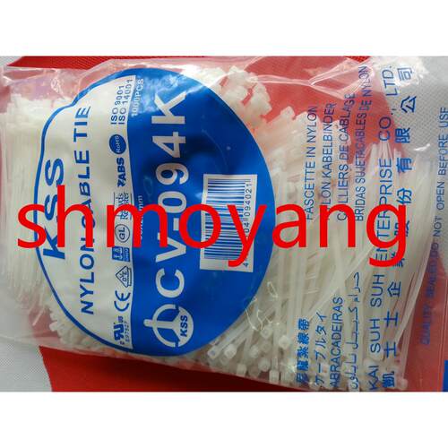 原装正宗台湾KSS 尼龙扎带CV-094K 96×2.5MM白色1000根每包