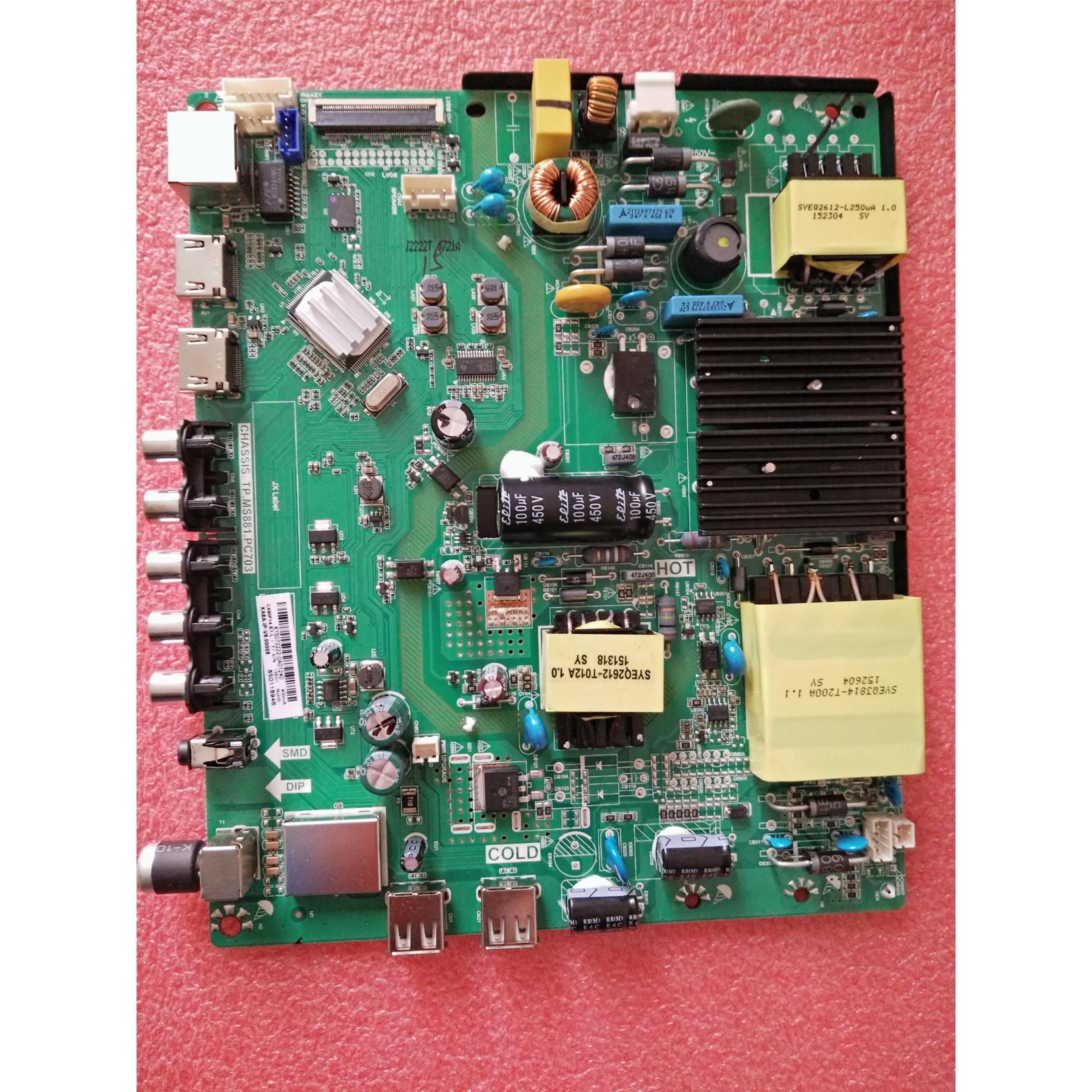 TP.MS881.PC703  JUC6.690.00140248 LED49C1080n(LJ4E)主板全新