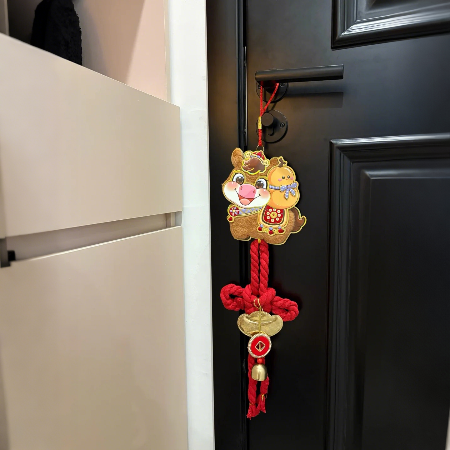 萌化了！马年门挂居然长这样