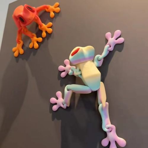 磁吸青蛙冰箱贴3D打印DIY配件
