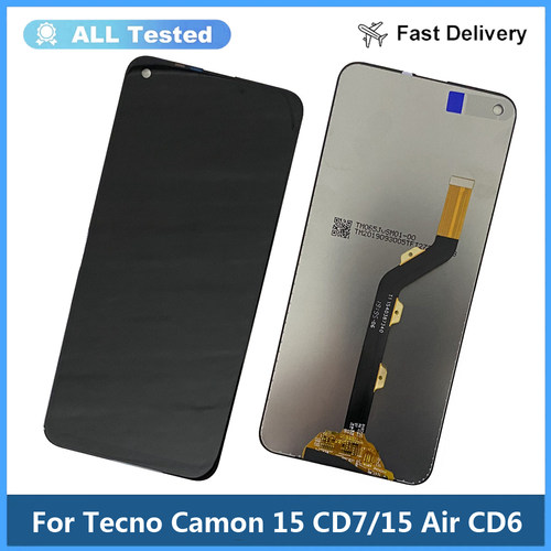 适用于Tecno Camon 15 CD7/15 Air CD6 CD6S液晶屏幕总成LCD