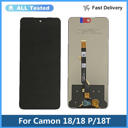 适用于Tecno Camon 18 CH6 CH6n/18P/Camon 18T液晶屏幕总成LCD