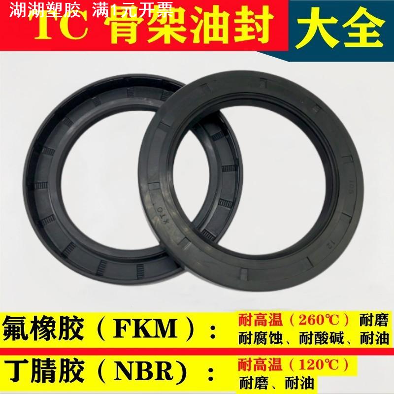 进口骨架油封大全NAK/XTO/TTO/SOG骨架油封TC形式轴承配套油封NBR