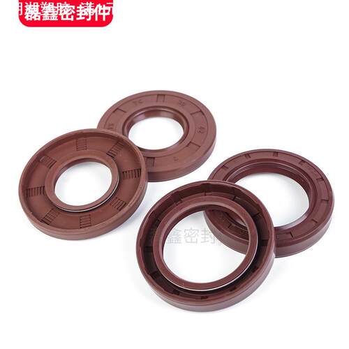 TC型氟胶骨架油封 内径17-20mm 耐高温水封 FKM OIL SEAL O型圈
