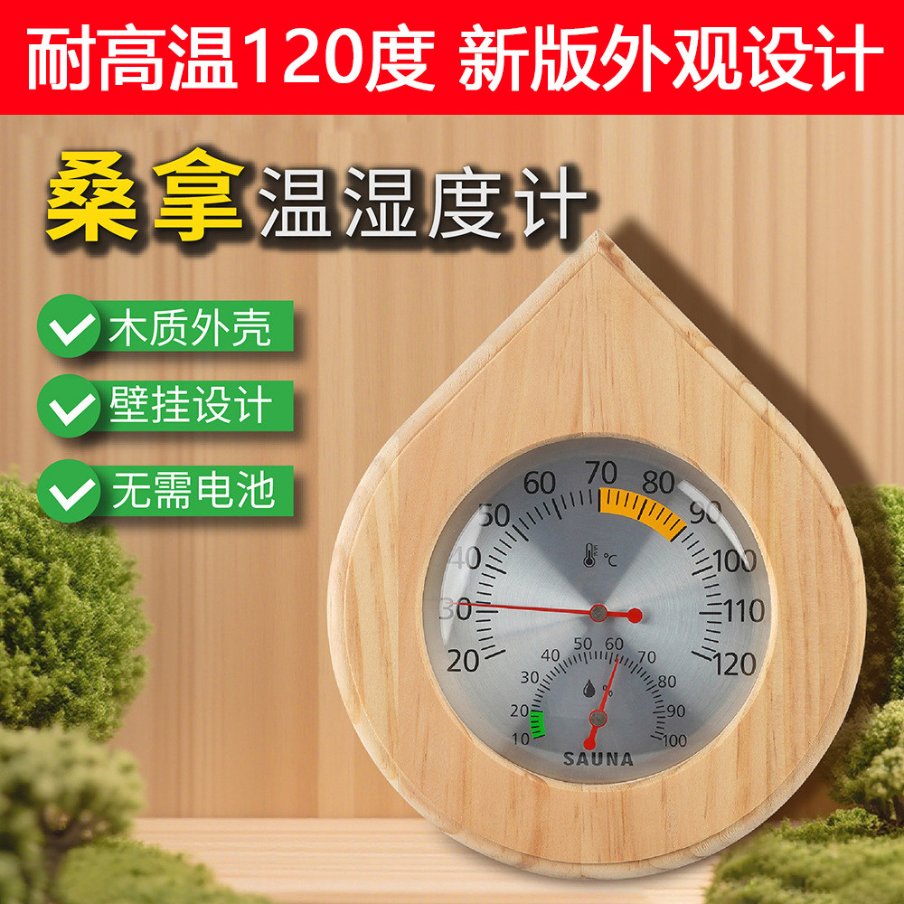 瑞时德高精度桑拿房温湿度计