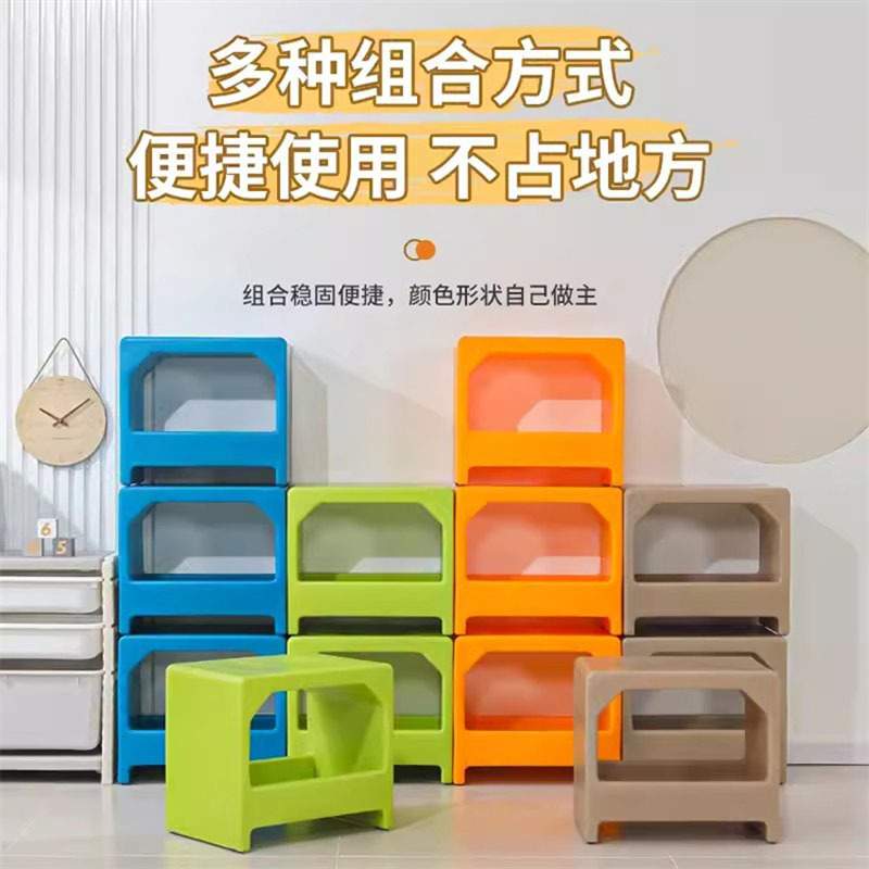 幼儿园储物音乐凳滚塑学生加厚多功能音乐舞蹈教室凳子大号合唱凳