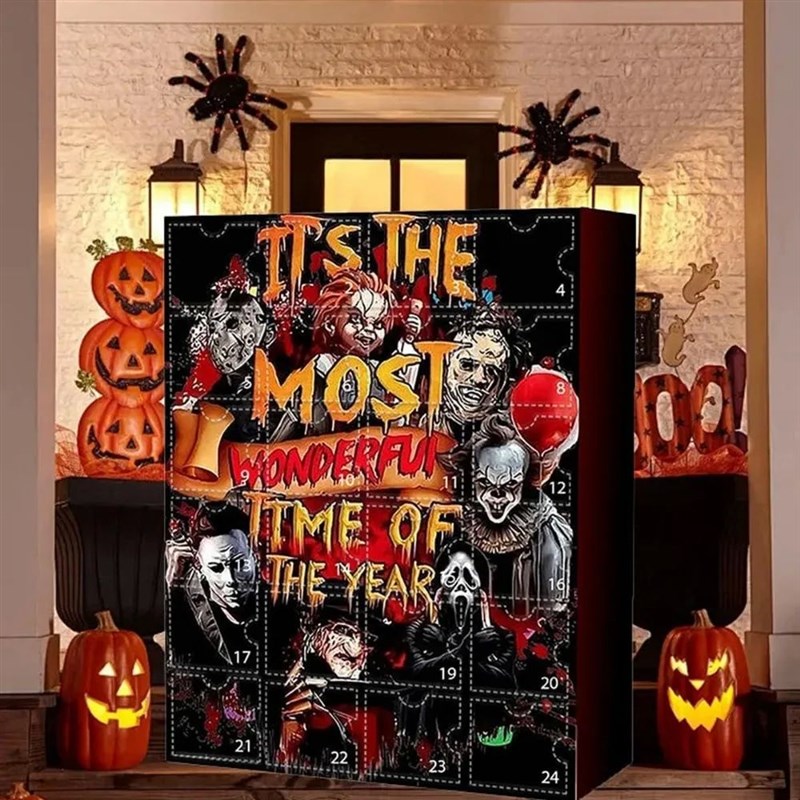 Advent Calendar 2024,Halloween HorroHr Movie Characters Adve