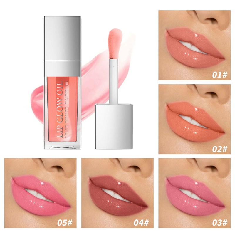 Crystal Jelly Moisturizuing Lip Oil Plumping Lip Gloss Makeu