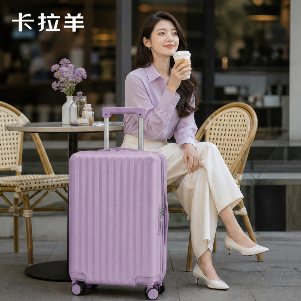 卡拉羊20寸行李箱登机箱可上飞机图片