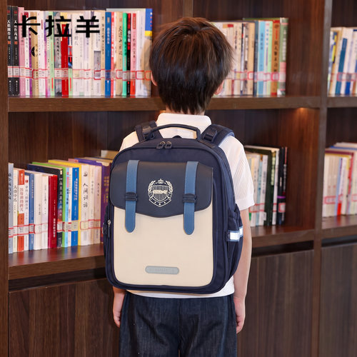 卡拉羊一年级书包男孩2026新款