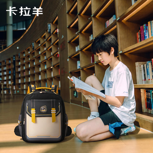 卡拉羊男孩款小学生书包2026新款