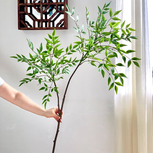 客厅室内装饰摆设仿真植物南天竹