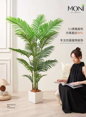 采购产品模拟绿色植物，向日葵植物，盆栽植物，客厅，优雅的可访