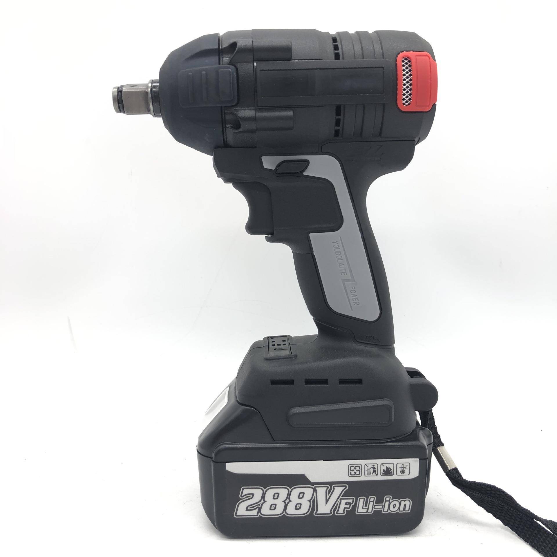 电动扳手充电锂电扳手无刷两用冲击扳手充电起子机电动螺丝刀风炮