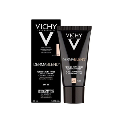 VICHY薇姿16小时持久遮瑕修颜粉底液30ml 效期2027.01-05