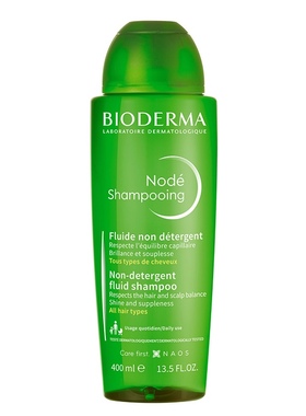 贝德玛NODE丝妍温和洗发水400ml 绿色温和舒缓 效期2027.10