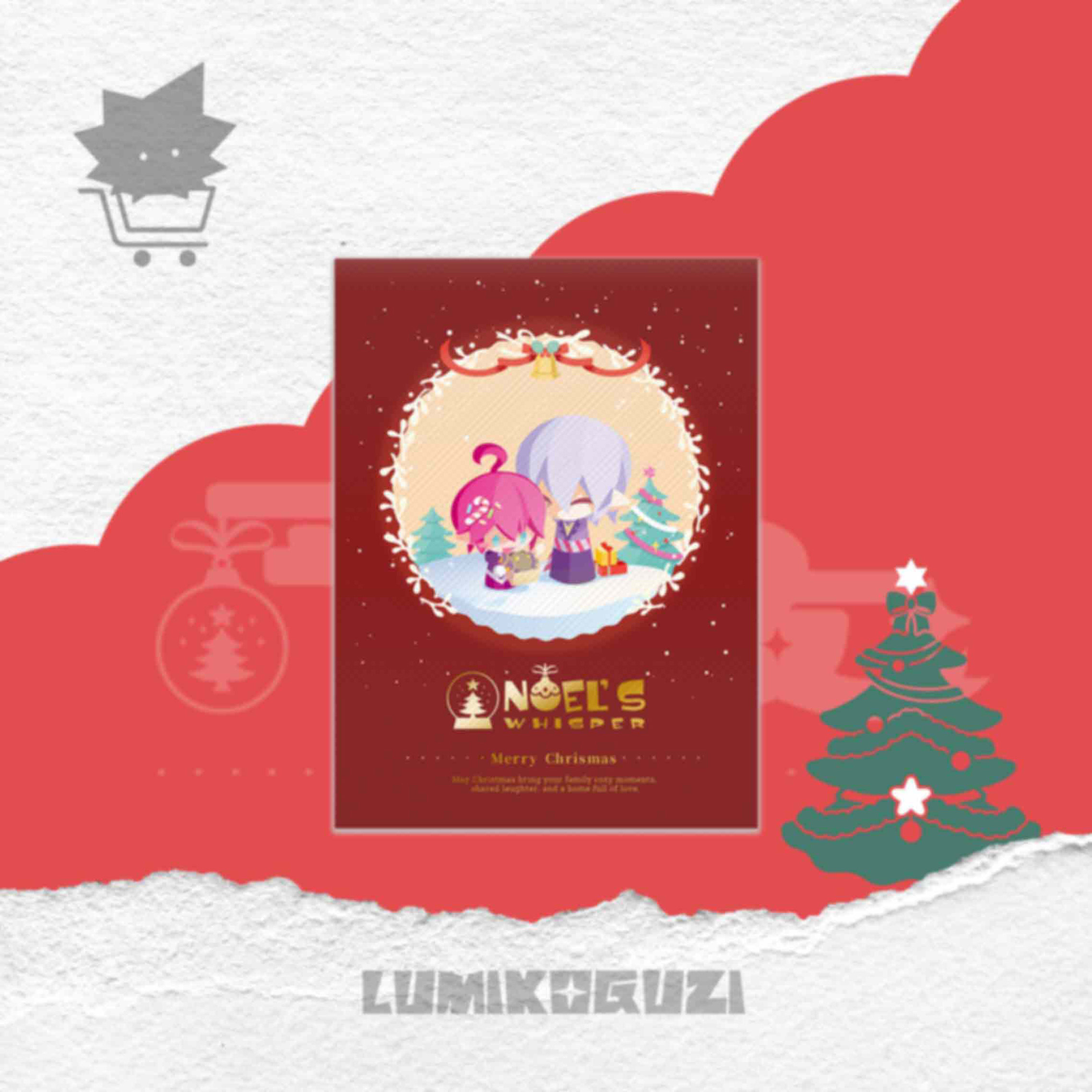 【Aotu圣诞新品】平安夜礼物”圣诞快乐“明信片套组 凹凸 光和社,模玩/动漫/周边/娃圈三坑/桌游,动漫徽章/立牌,淘宝优惠券,粉丝福利购,淘宝优惠卷