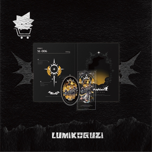凹凸 声之契约书徽章透卡套组 梅菲斯特 光和社 Aotu万圣新品