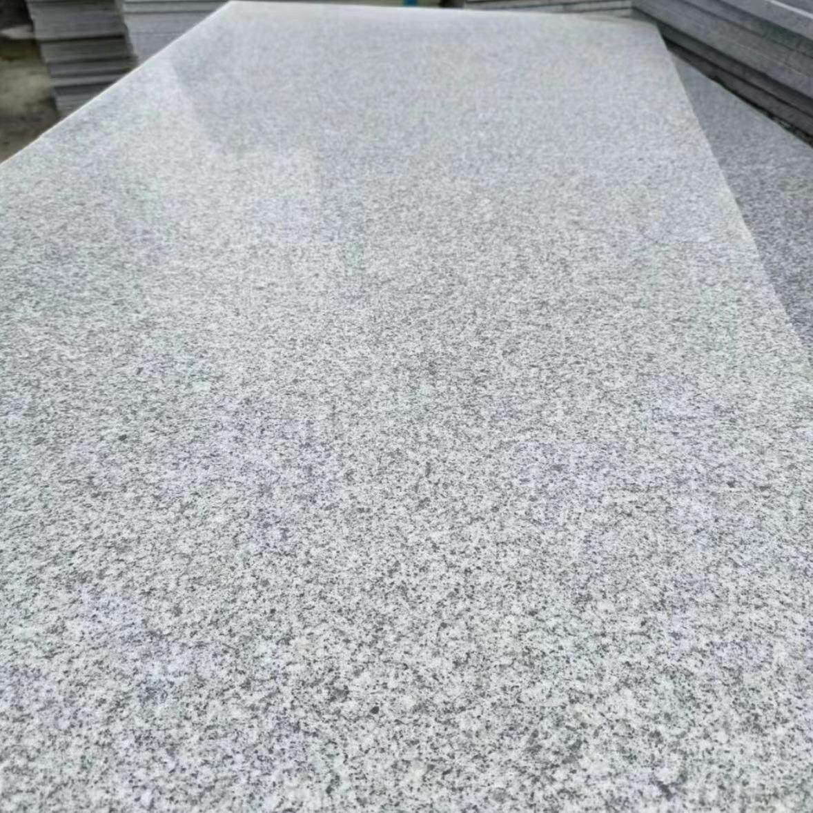 芝麻白芝麻白火烧板光板荔枝面直供 路沿石芝麻 地铺石