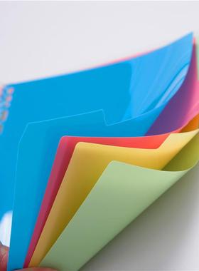 A5B5PP索引页手账隔页分类纯色隔页标准通用6孔9孔20孔26孔