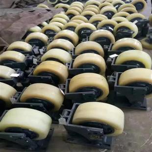 缓冲耐磨性能 52.好5聚氨酯材质 滚轮L罐 动力绞消耗小车4L25