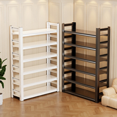 家用钢制门口鞋 柜落地多层简易置物架铁艺收纳架 架玄关入户门户鞋