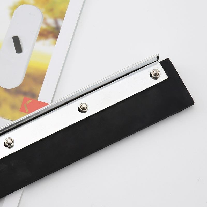 双层胶棉地刮长杆推水器不锈钢杆刮水板医院物业学校地板地面清洁