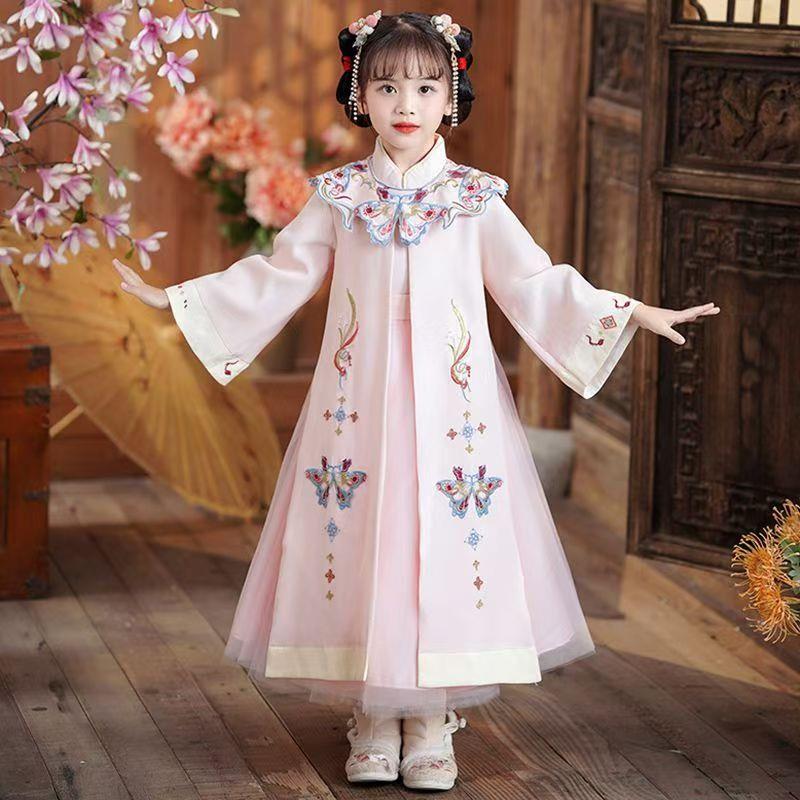 汉服云肩女童古风儿装小