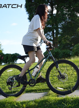 百琦（Batch）Y2青少年山地自行车学生通勤骑行山地车24寸27.5寸