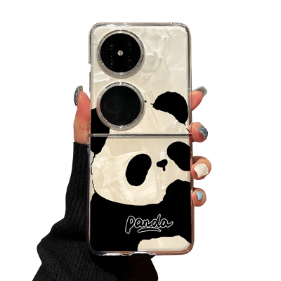 适用华为pocket2手机壳p50pocket s折叠屏荣耀vivoxflip小米mixflip透明oppo三星zflip6大熊猫novaflip保护套