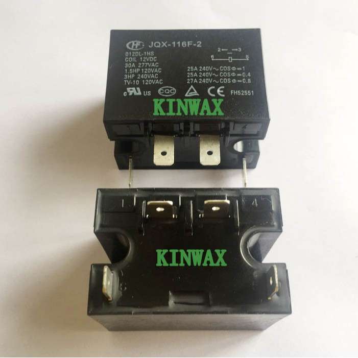 HF116F-2/220/240AL-1HSC 一组常开25A法兰安装继电器