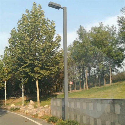 民族花色路灯杆厂家 6米A字臂灯杆批发 高杆灯杆 8米LED路灯杆