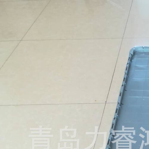 山东济南汽车配件塑料周转箱D6428穿铁丝加厚翻盖物流箱威海烟台