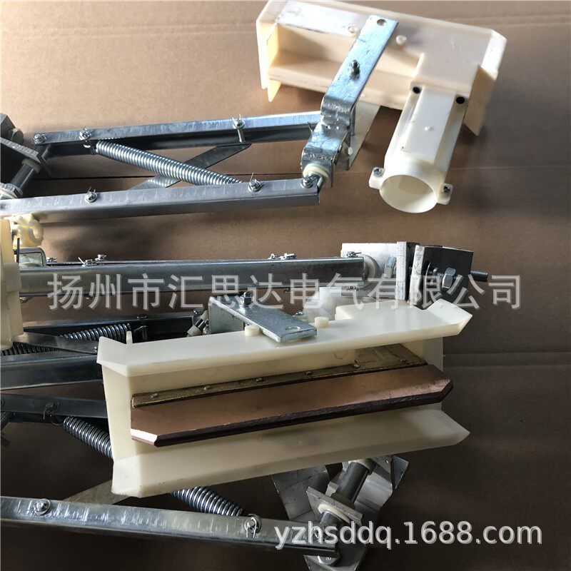 单极H型滑触线集电器JDC1600A滑线集电器双臂受电器厂家直销