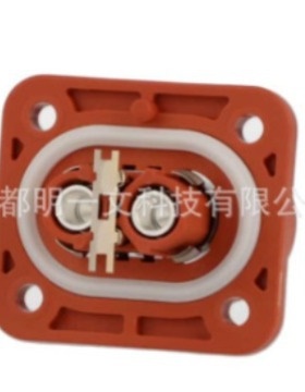 ELR2A04 橙色 2P AMPHENOL 高压件连接器 全新C10-738025-2AP4