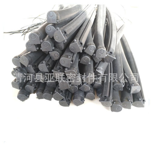 安全触边 门底密封条 旋转门自动门防护条 安全开关防撞胶条40*60