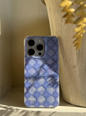 叶菽原创定制《风紫竹》新中式国风紫色小众高级感IMD双层适用苹果17/14/15/16promax亮面iPhone磨砂手机壳