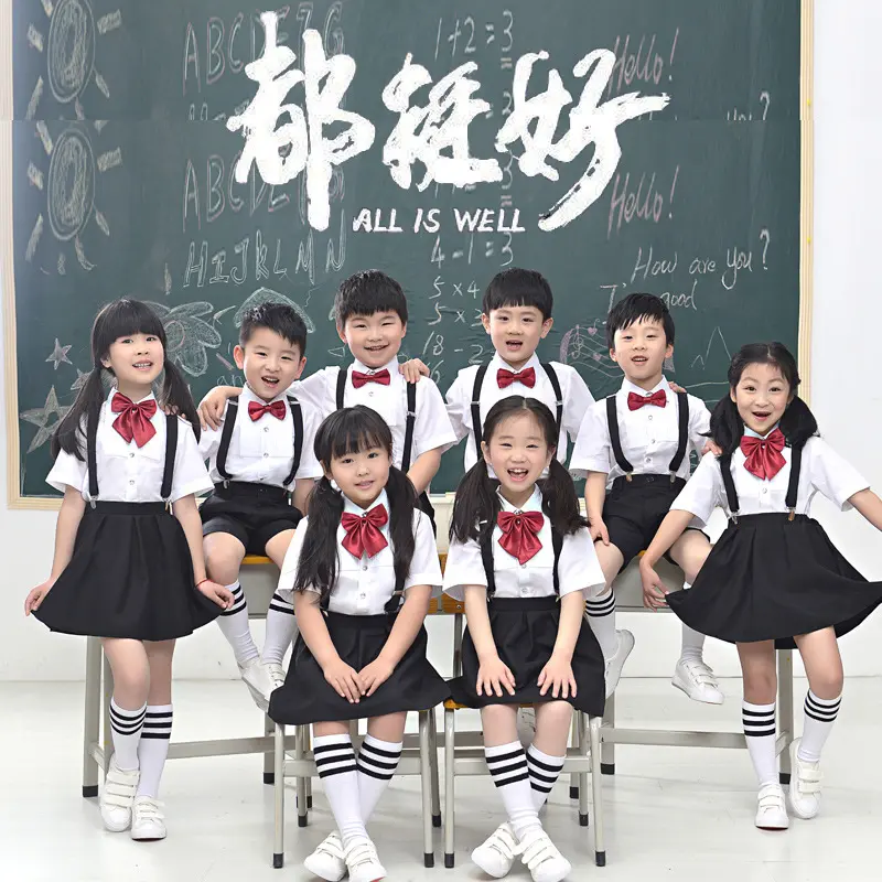 儿童礼服幼儿园园服毕业表演