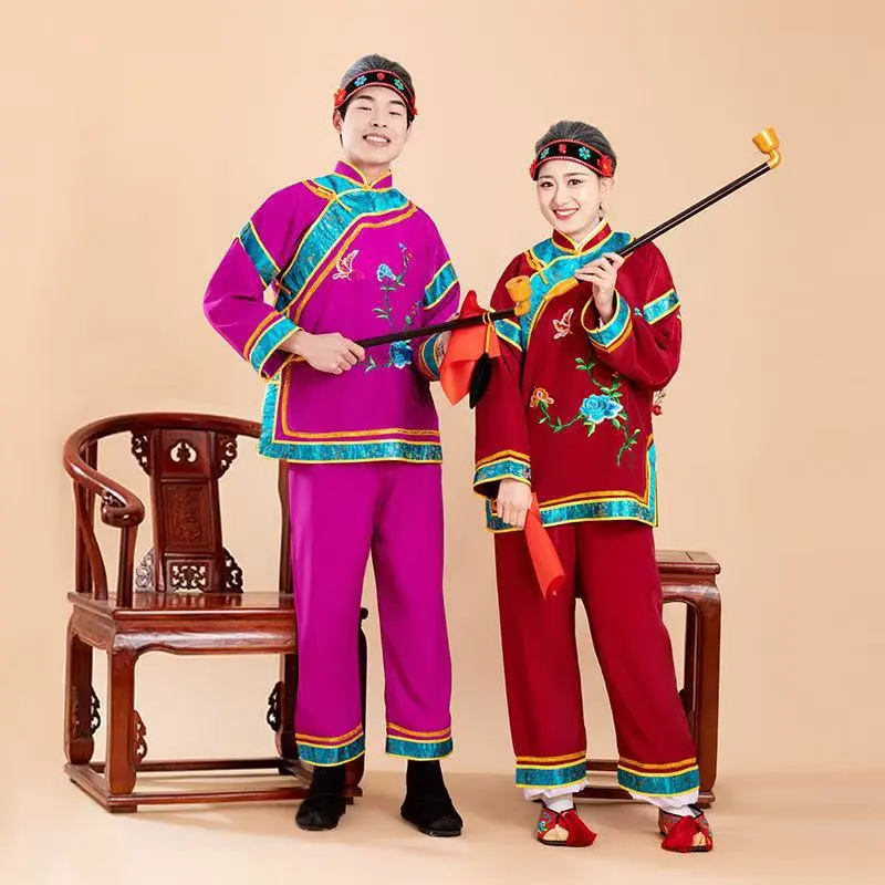 古装戏剧媒婆服装演出地主婆衣服