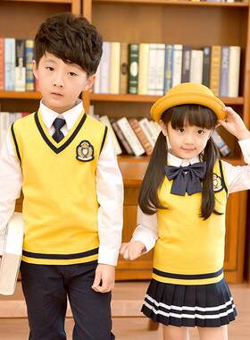 幼儿园园服套装毛衣韩版