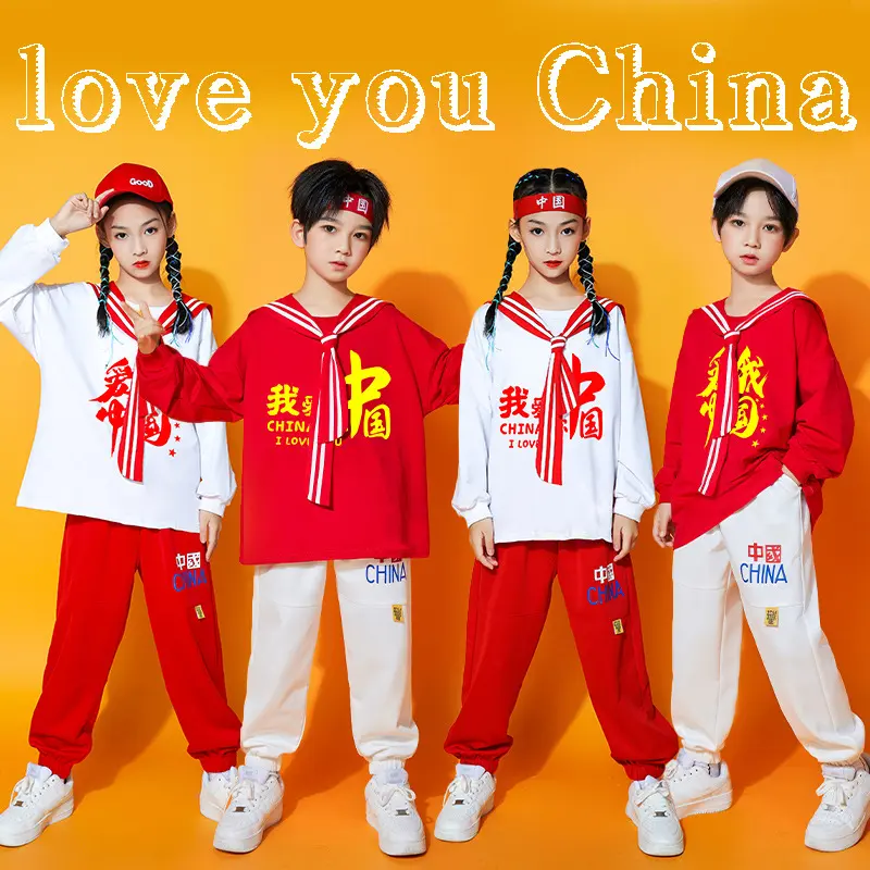 儿童啦啦队演出服小学生运动会